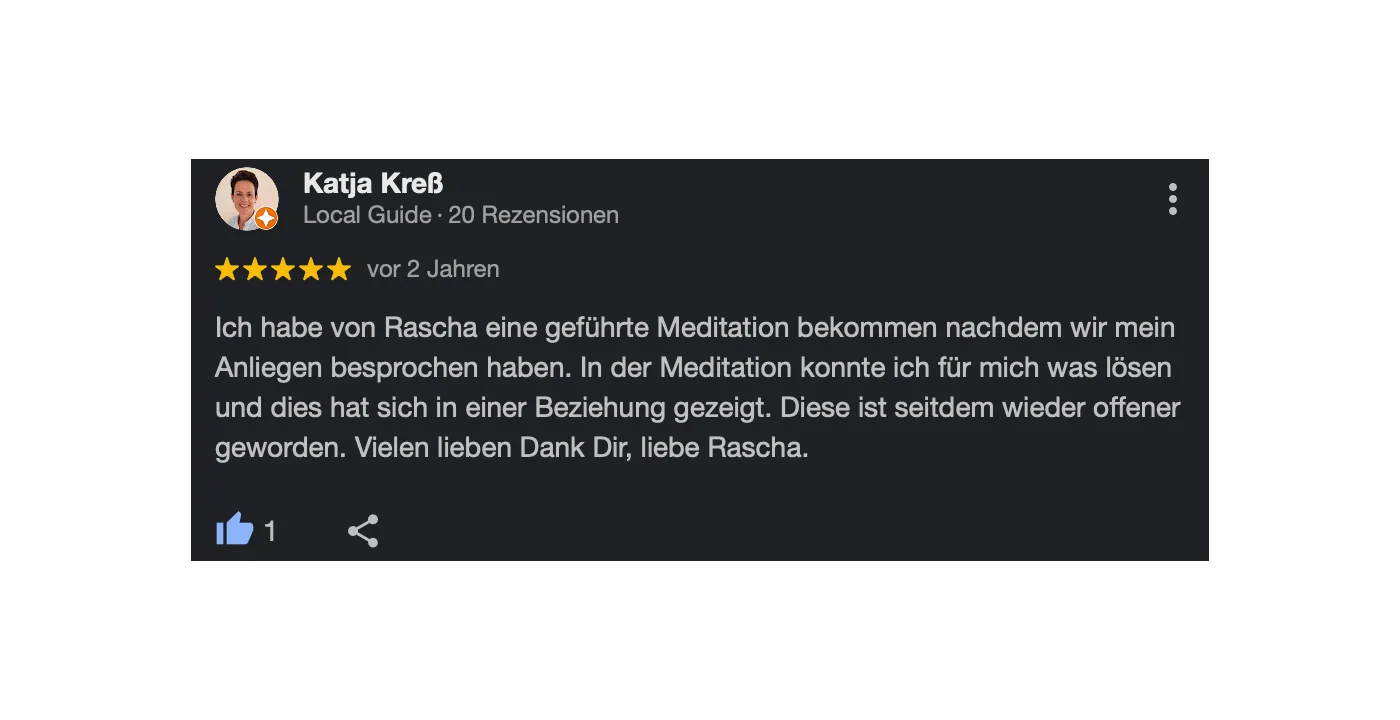 Originalbewertung von Katja Kreß