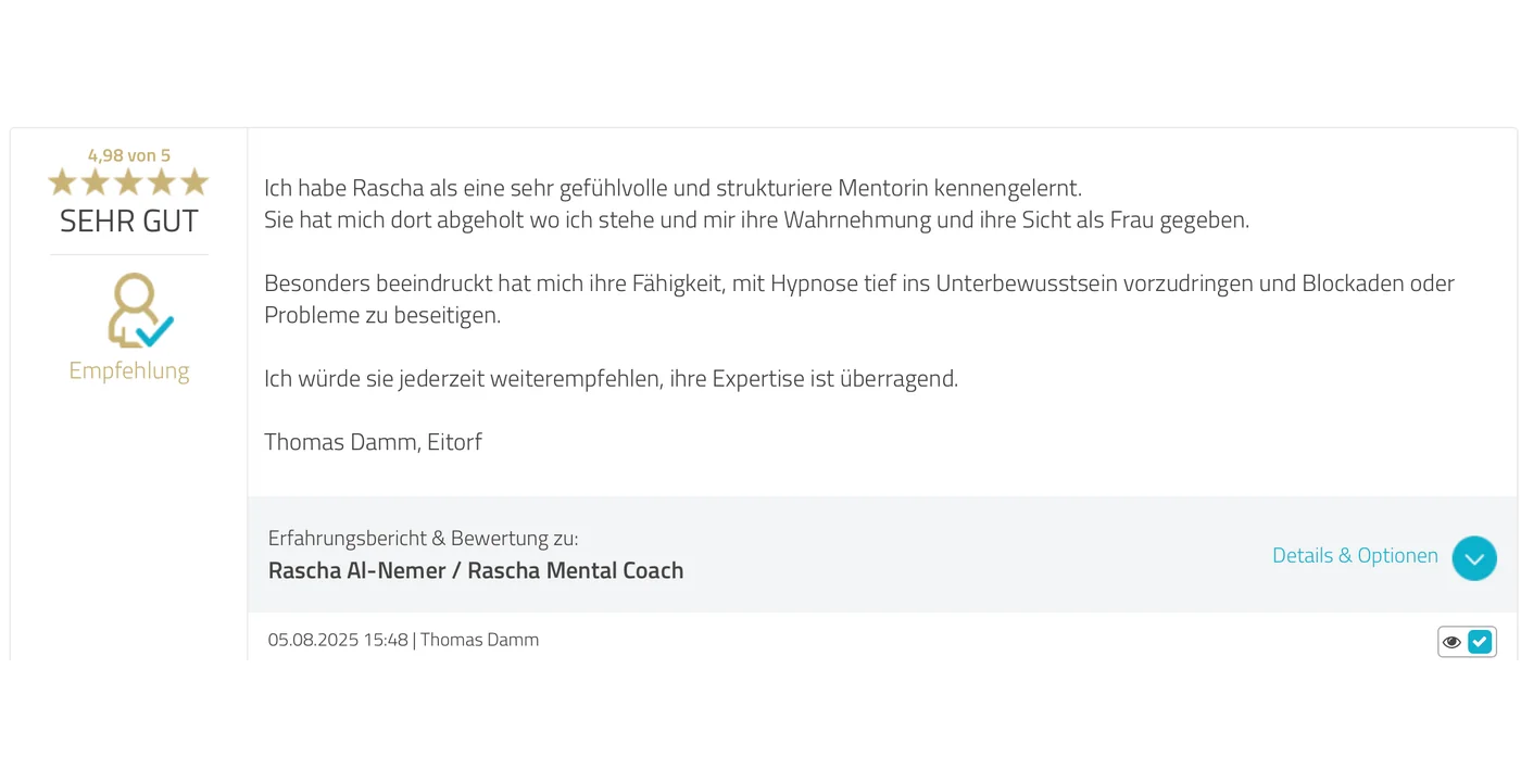 Originalbewertung von Thomas Damm